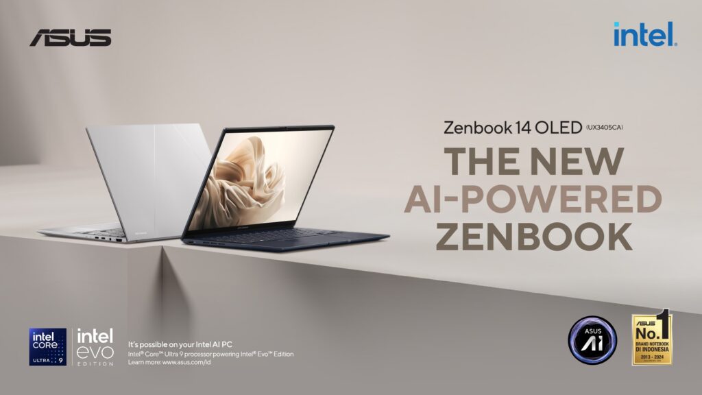 Pilihan Laptop Terbaik ASUS yang Ditenagai Prosesor Generasi Terbaru