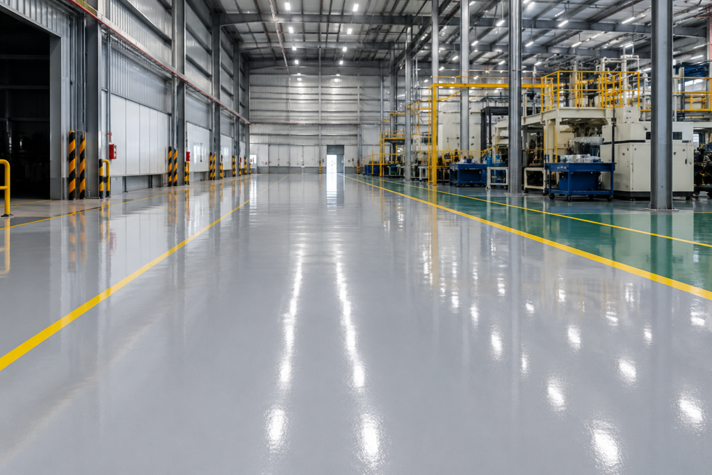 epoxy lantai untuk area industri